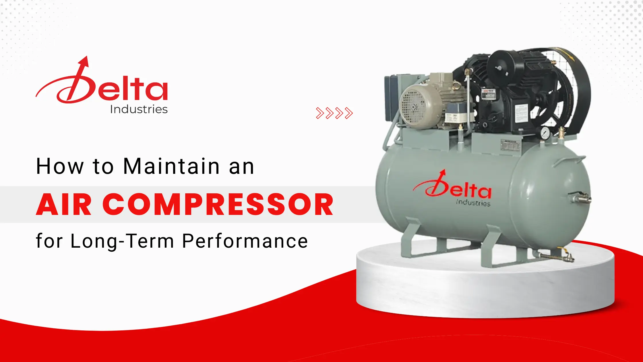 How to Maintain Industrial Air Compressor for Long-Term Performance