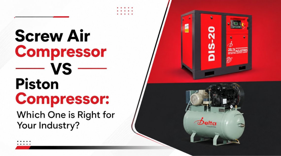 Screw Air Compressor vs Piston Compressor Which One is Right for Your Industry